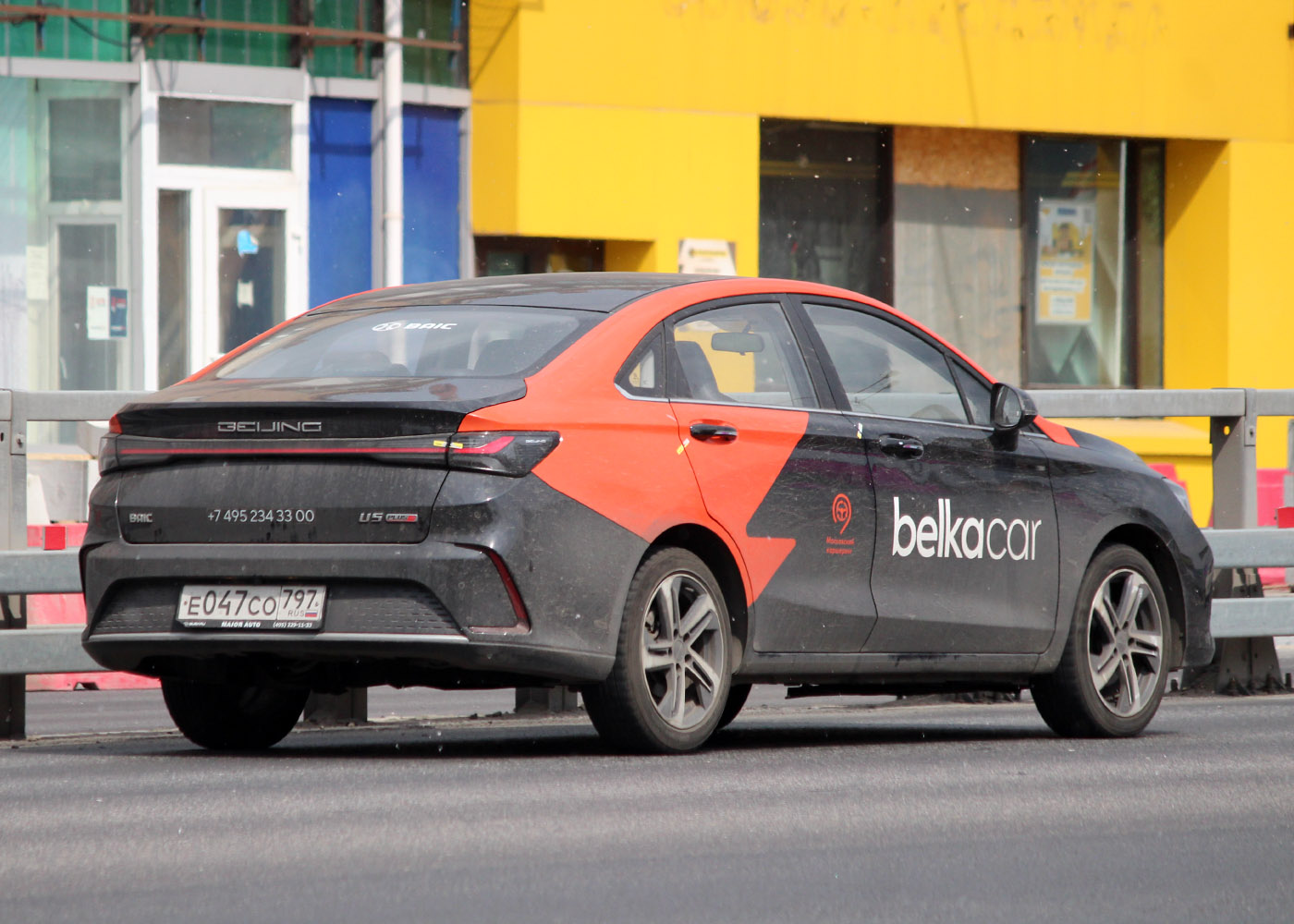 Москва, BAIC Beijing U5 № Е 047 СО 797