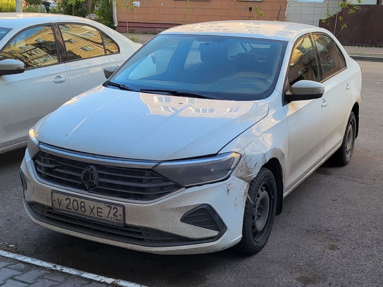 Тюмень, Volkswagen Polo № У 208 ХЕ 72