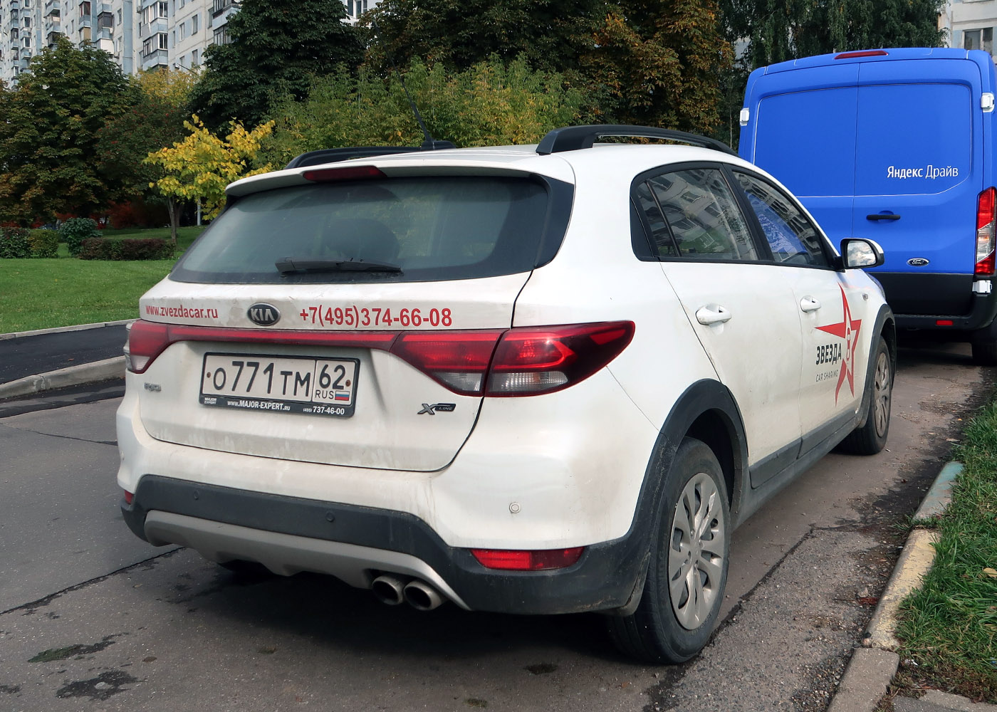 Московская область, KIA Rio № О 771 ТМ 62