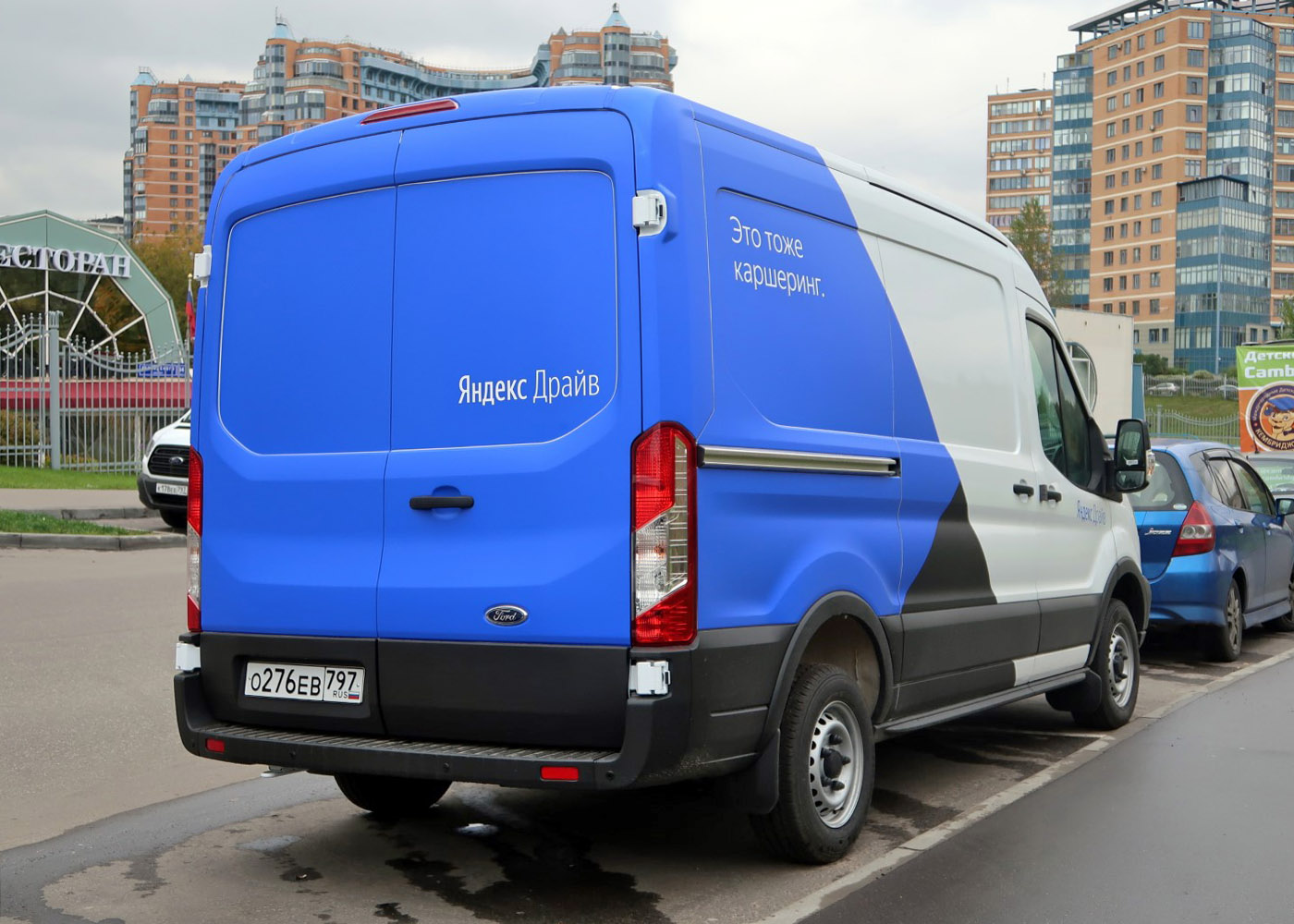 Межгород (Москва - Санкт-Петербург), Ford Transit № О 276 ЕВ 797