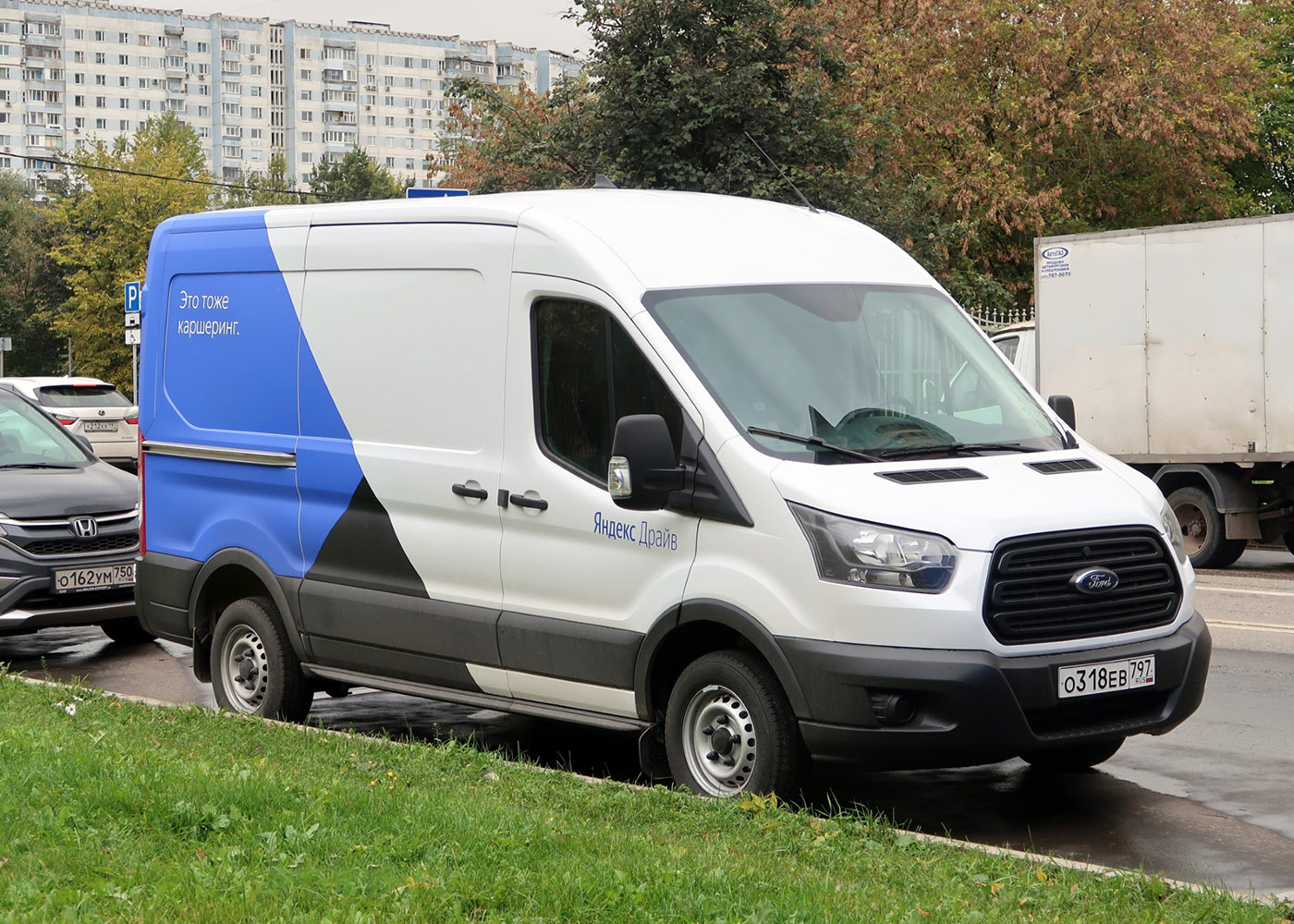 Межгород (Москва - Санкт-Петербург), Ford Transit № О 318 ЕВ 797