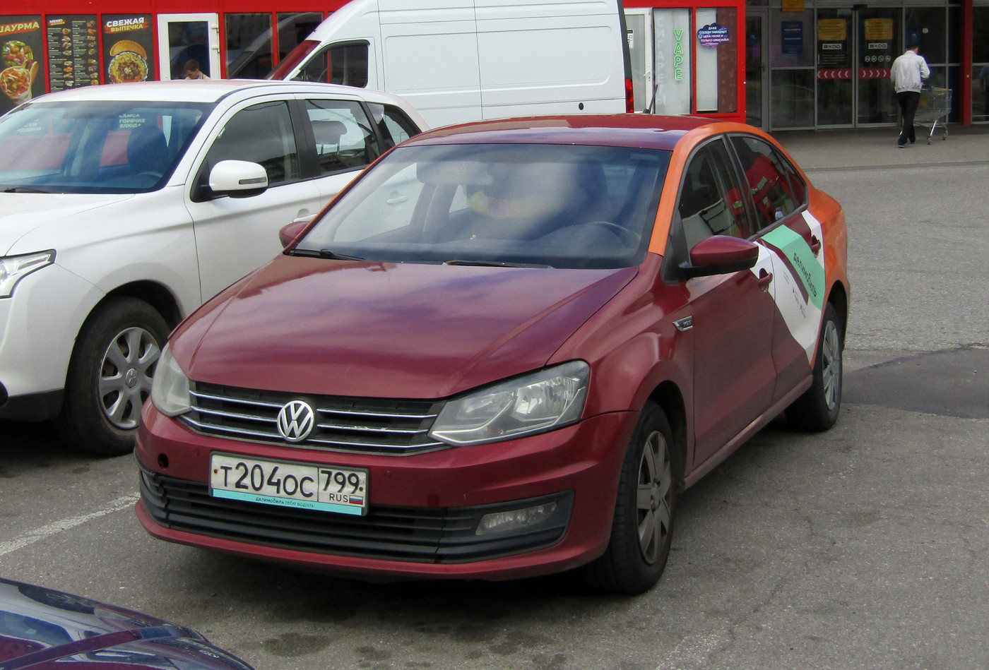 Санкт-Петербург, Volkswagen Polo № Т 204 ОС 799