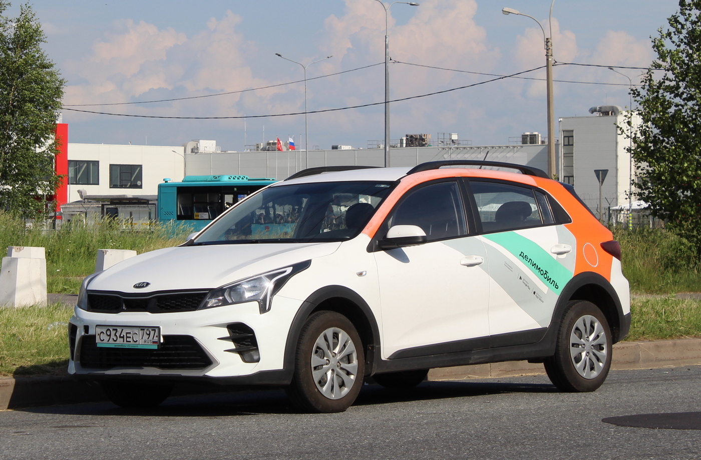 Санкт-Петербург, KIA Rio № С 934 ЕС 797