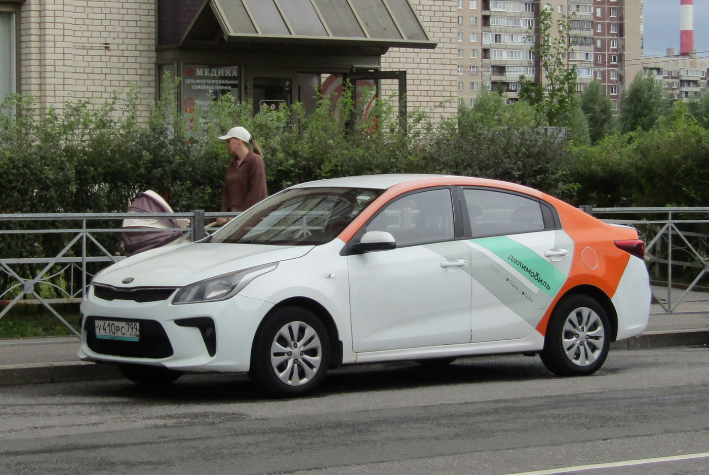 Санкт-Петербург, KIA Rio № У 410 РС 799