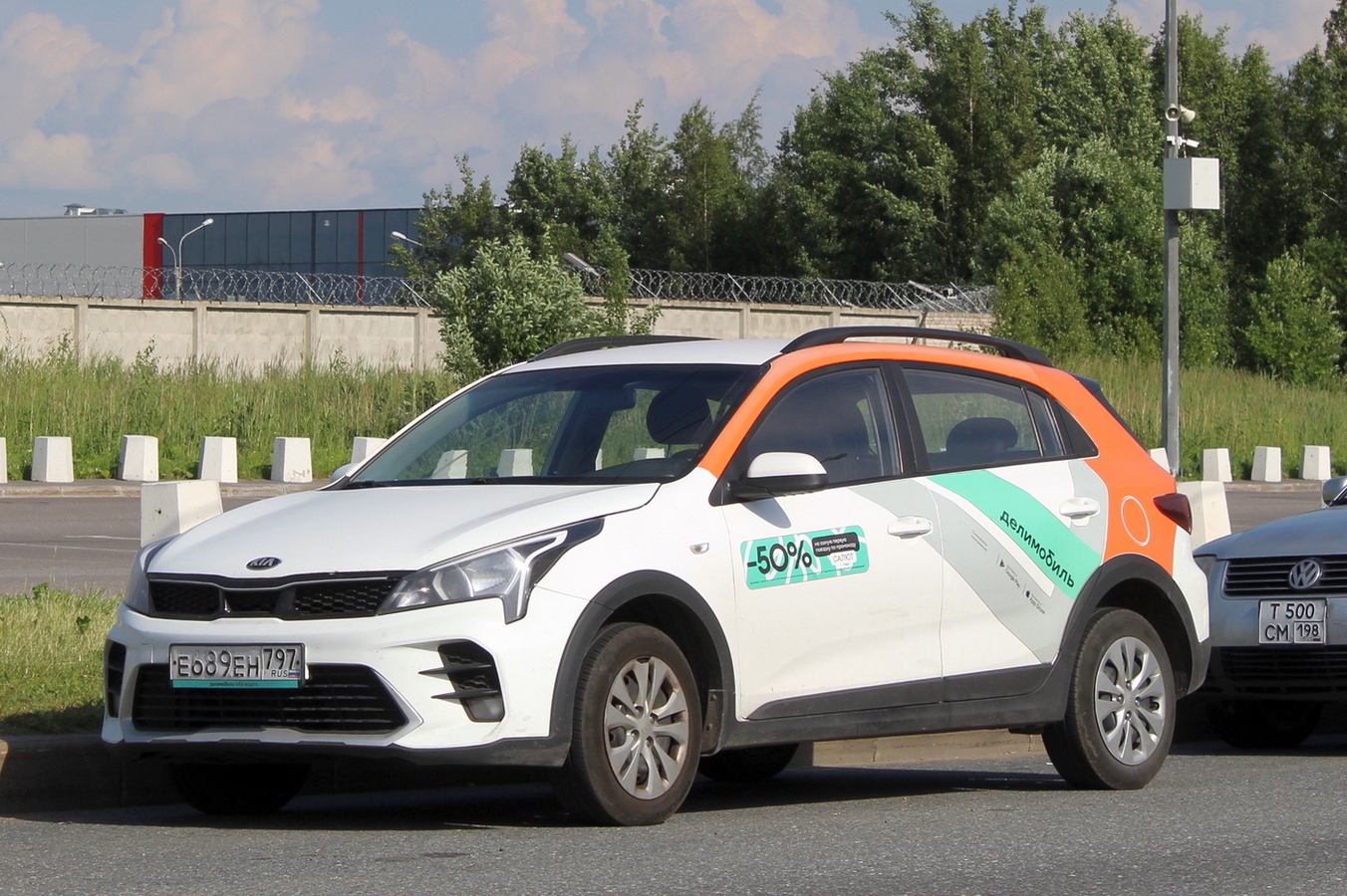 Санкт-Петербург, KIA Rio № Е 689 ЕН 797