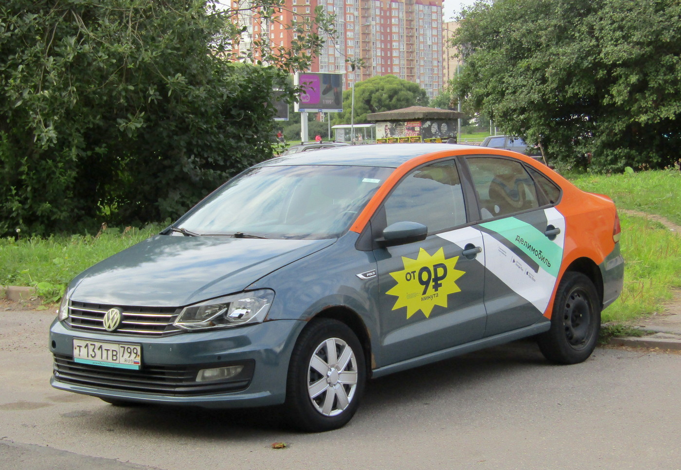 Санкт-Петербург, Volkswagen Polo № Т 131 ТВ 799