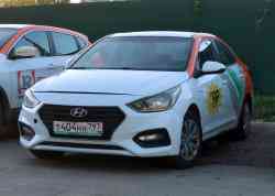 Нижний Новгород, Hyundai Solaris № Т 404 НН 797