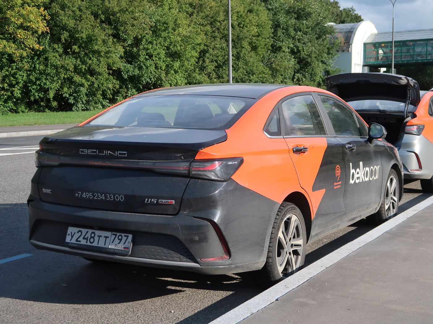 Москва, BAIC Beijing U5 № У 248 ТТ 797