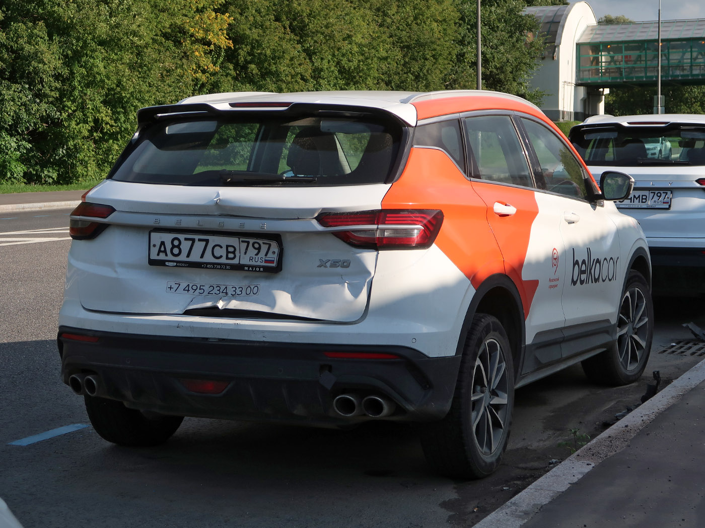 Москва, BelGee X50 № А 877 СВ 797