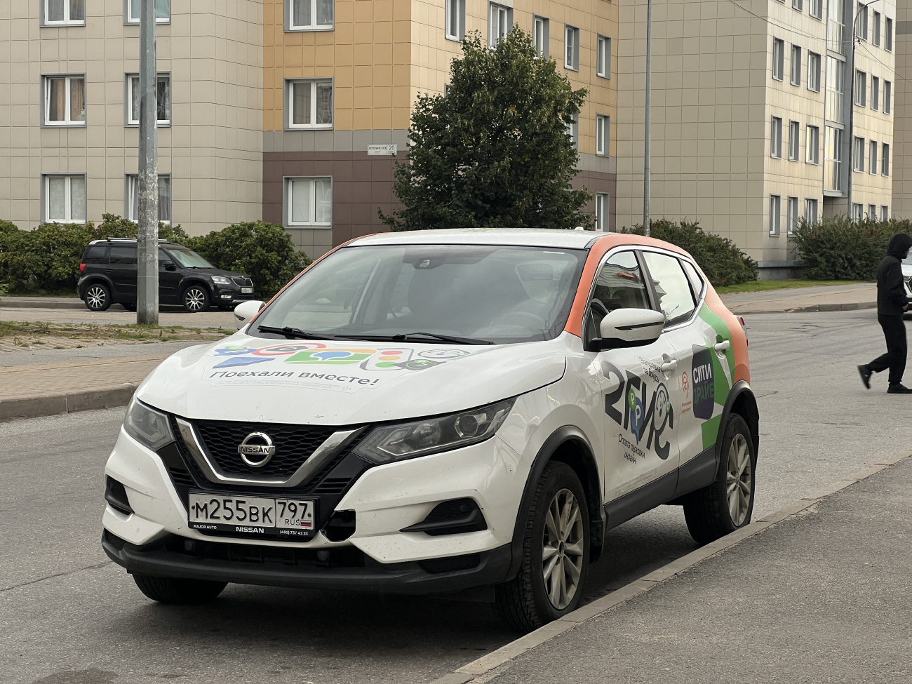 Санкт-Петербург, Nissan Qashqai № М 255 ВК 797