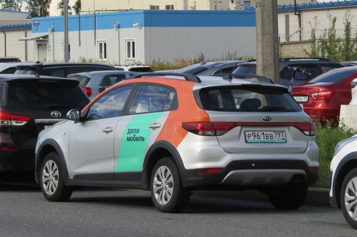 Санкт-Петербург, KIA Rio № Р 961 ВВ 797