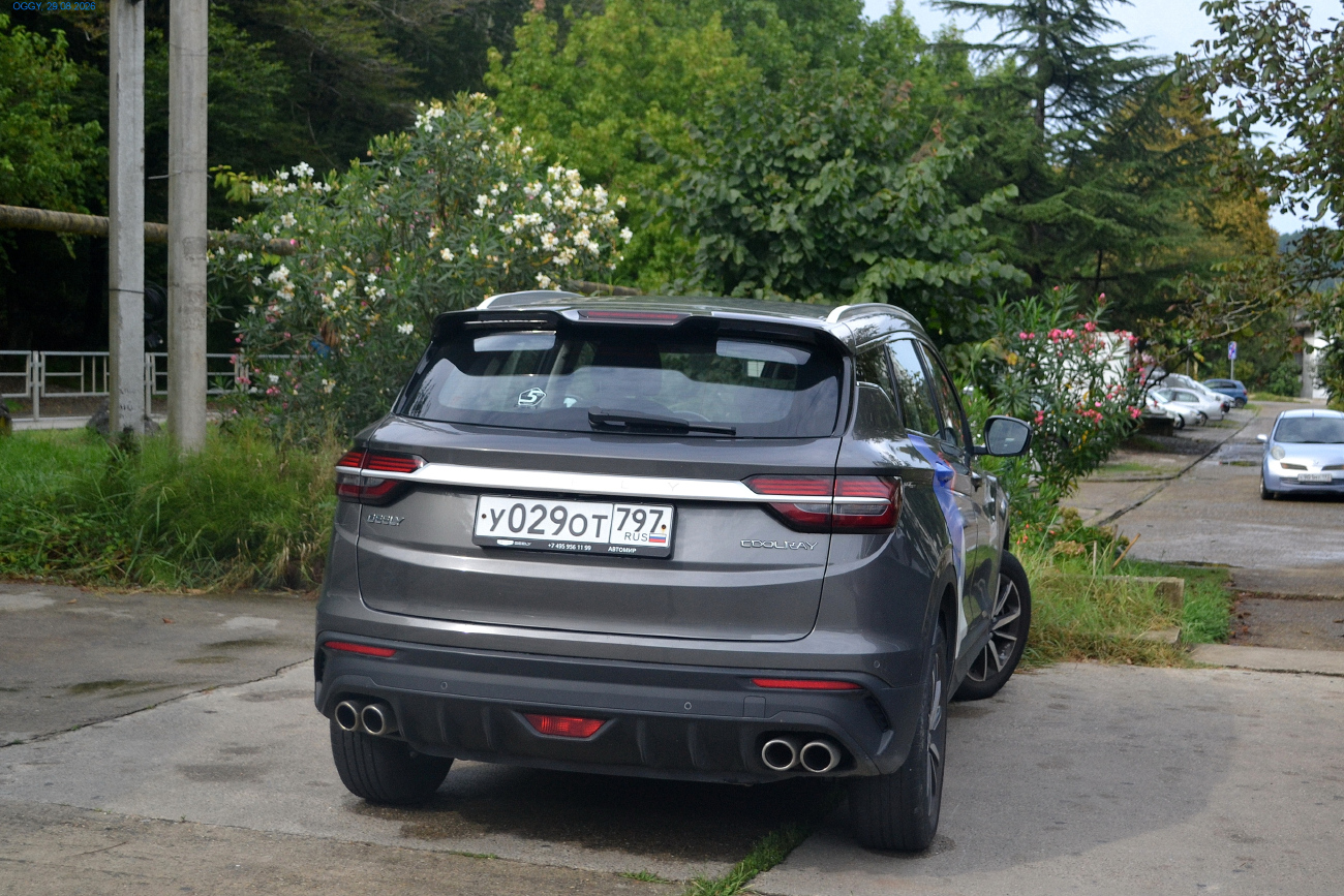 Сочи, Geely Coolray № У 029 ОТ 797
