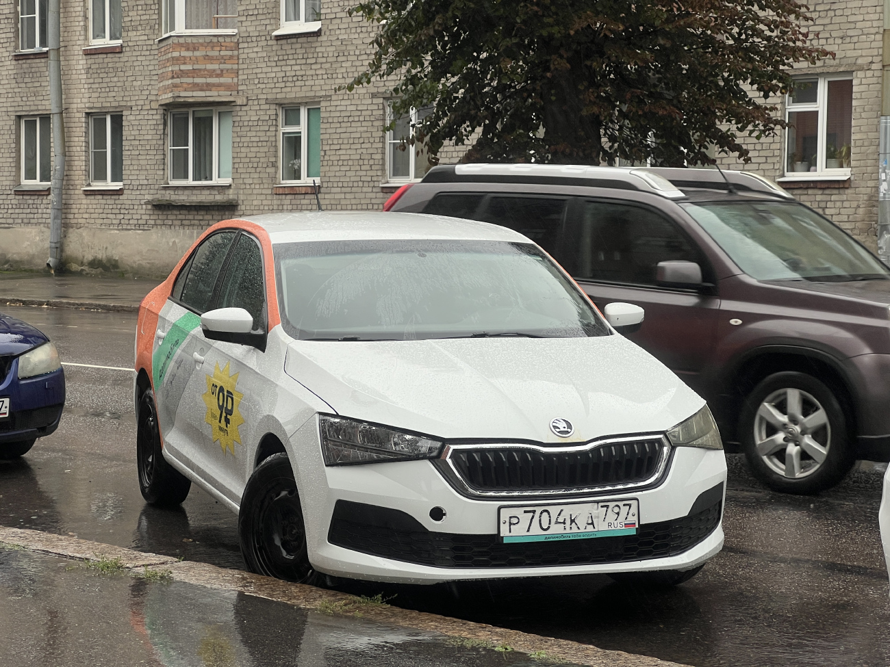 Санкт-Петербург, Škoda Rapid № Р 704 КА 797
