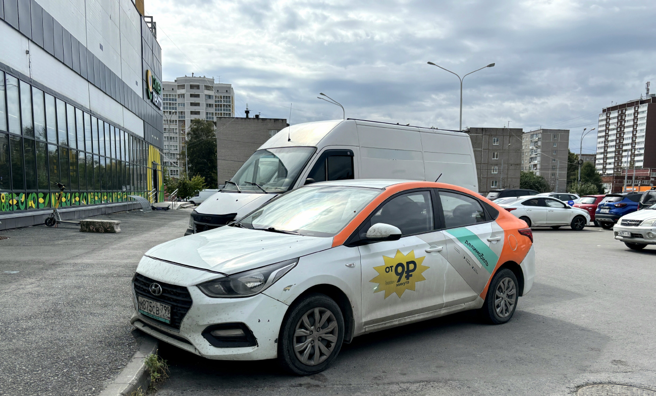 Екатеринбург, Hyundai Solaris № М 875 СВ 799