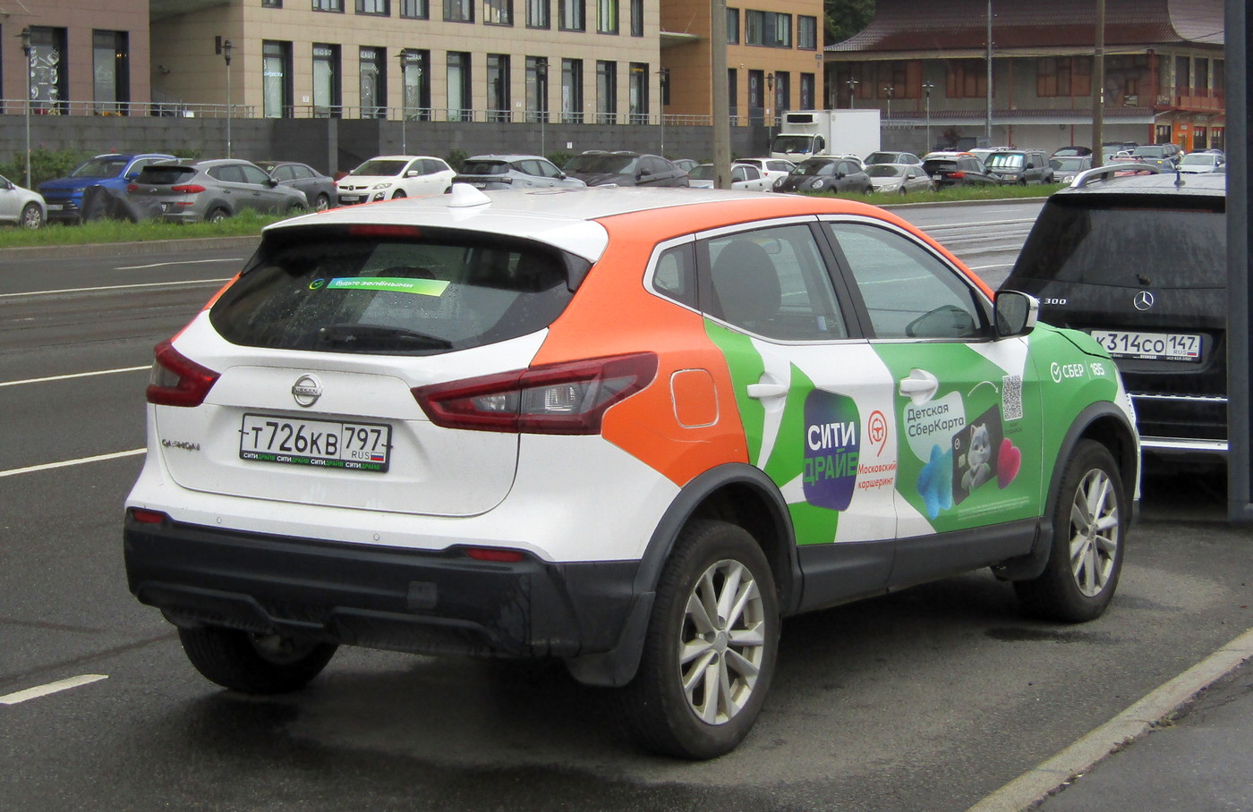 Санкт-Петербург, Nissan Qashqai № Т 726 КВ 797