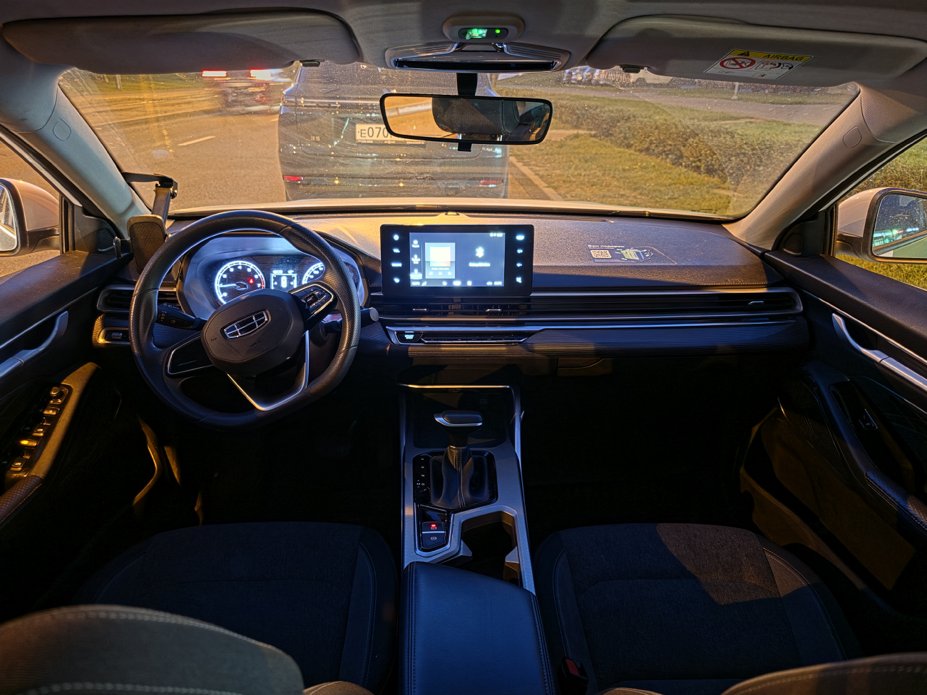 Москва, Geely Emgrand № О 619 РК 797