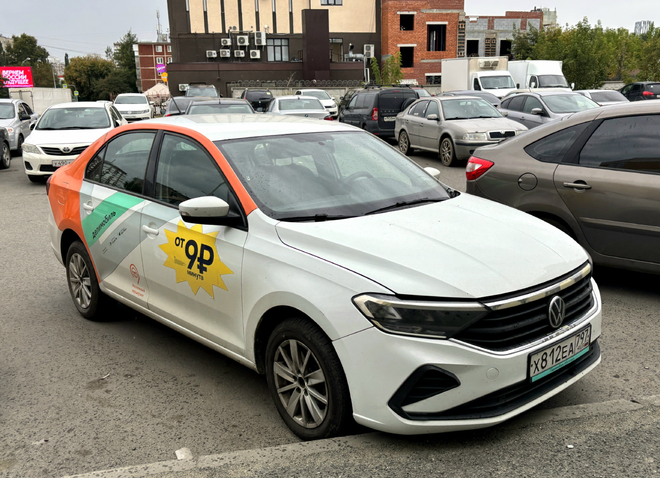 Екатеринбург, Volkswagen Polo № Х 812 ЕА 797