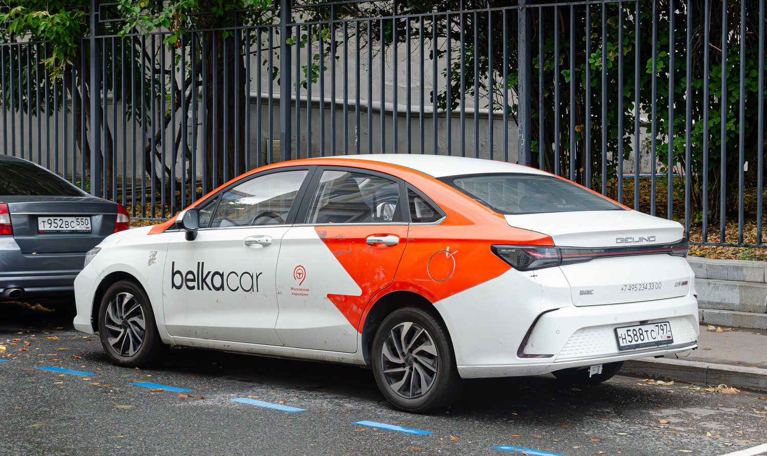 Москва, BAIC Beijing U5 № Н 588 ТС 797