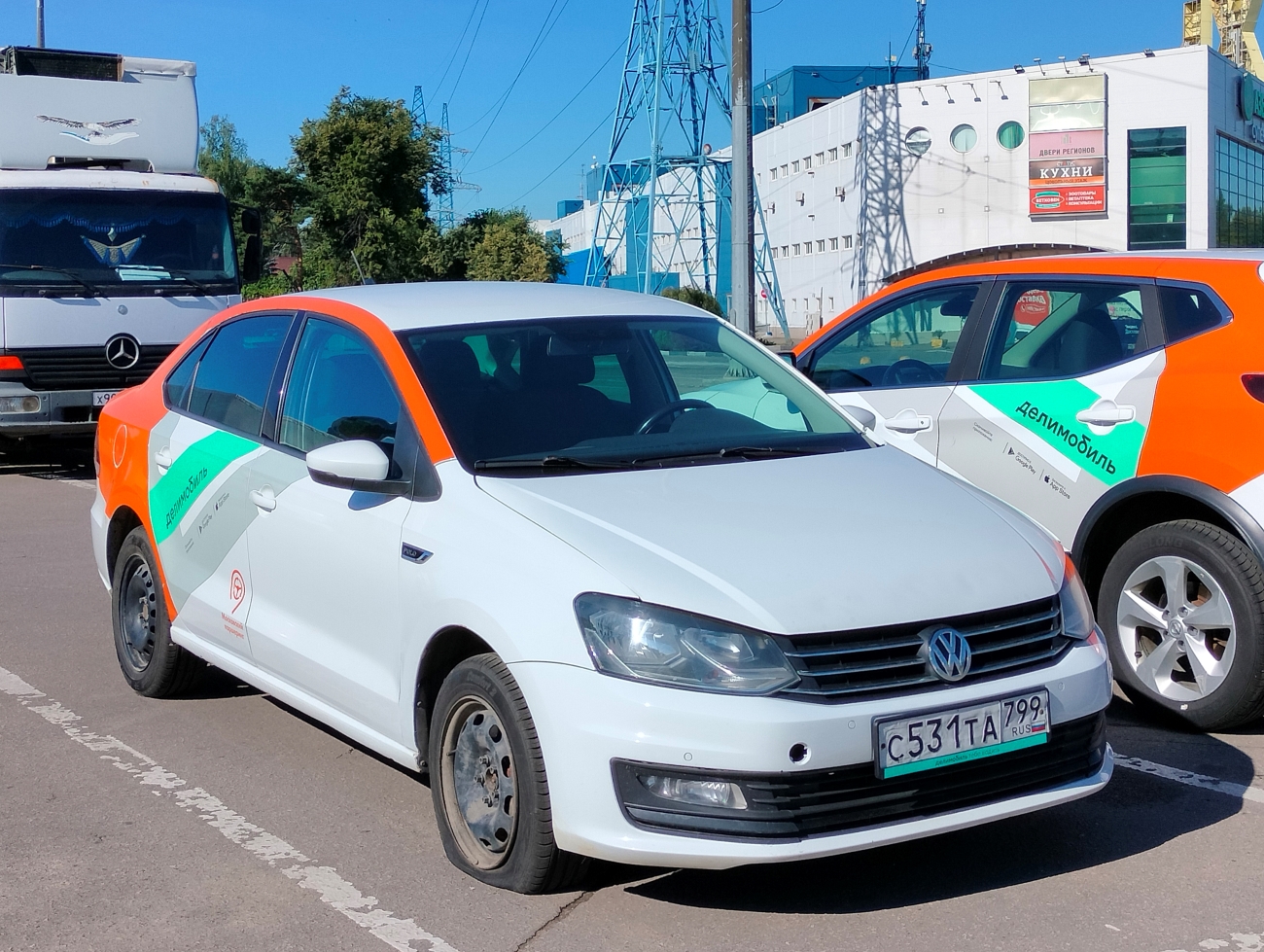 Москва, Volkswagen Polo № С 531 ТА 799