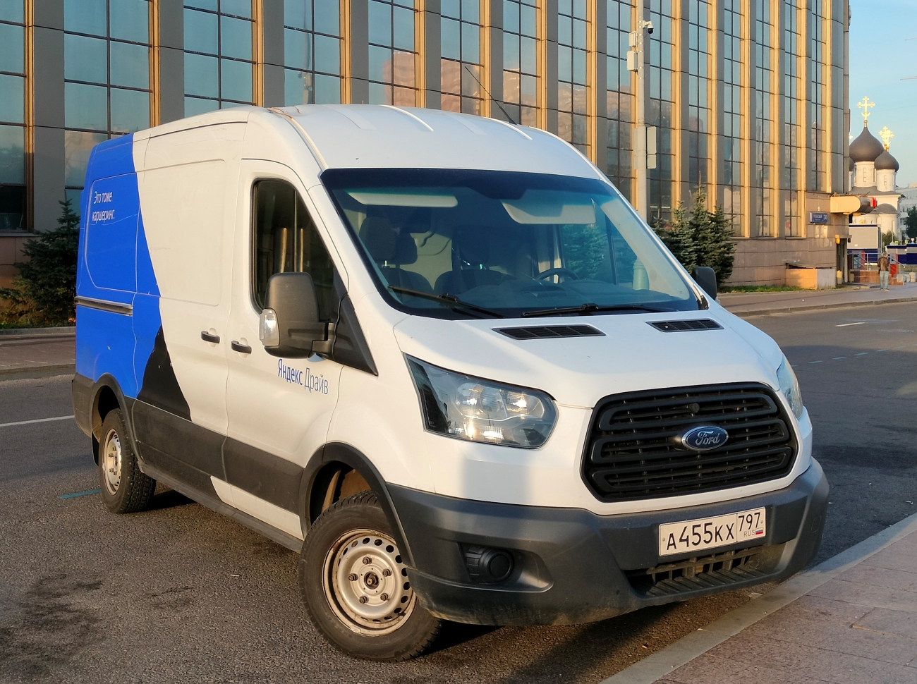 Межгород (Москва - Санкт-Петербург), Ford Transit № А 455 КХ 797