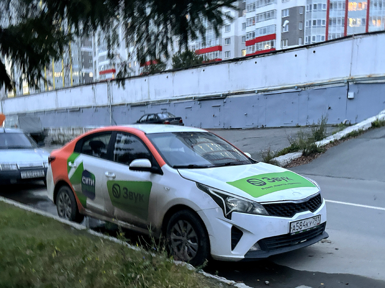 Екатеринбург, KIA Rio № А 584 КУ 797