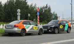 Санкт-Петербург, Haval Jolion № О 299 АХ 997; Санкт-Петербург, Volkswagen Polo № Т 270 ОС 799