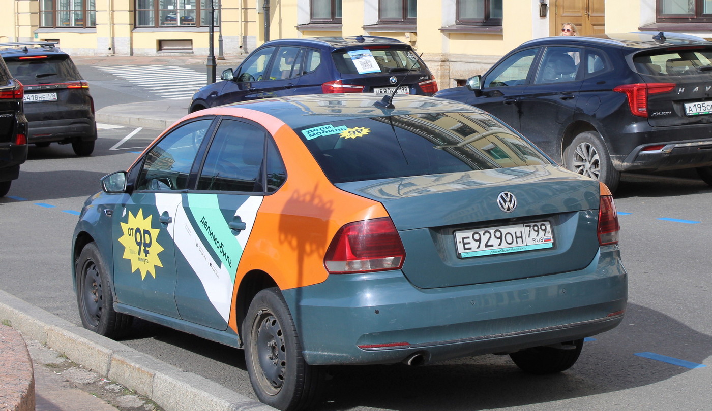 Санкт-Петербург, Volkswagen Polo № Е 929 ОН 799