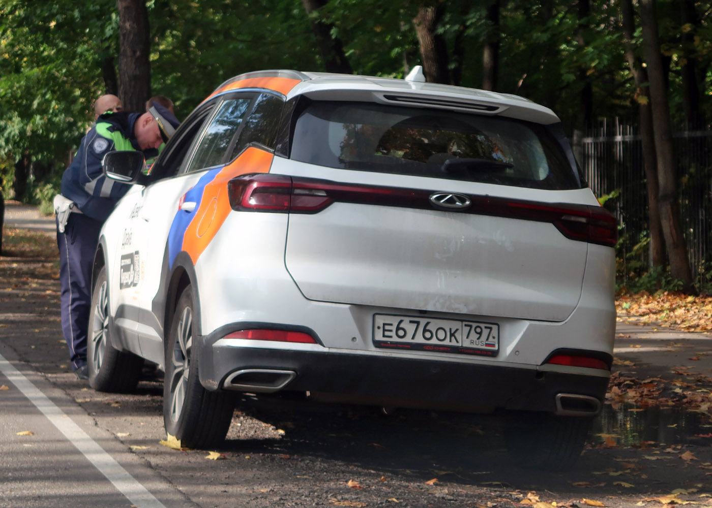 Москва, Chery Tiggo 7 № Е 676 ОК 797