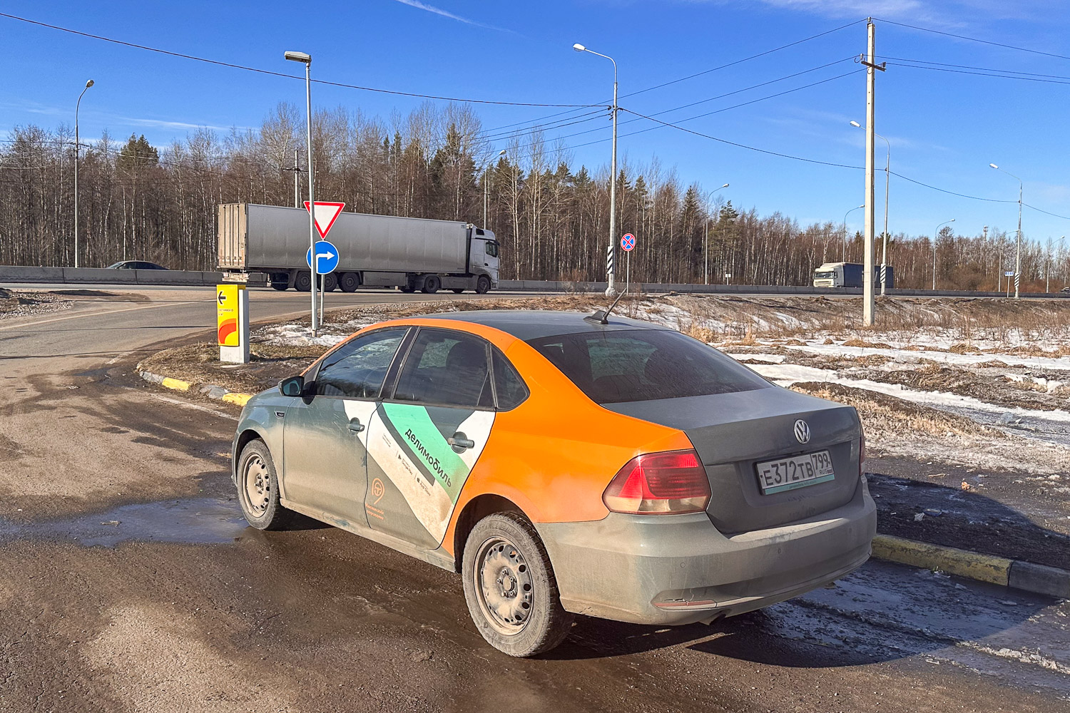 Москва, Volkswagen Polo № Е 372 ТВ 799