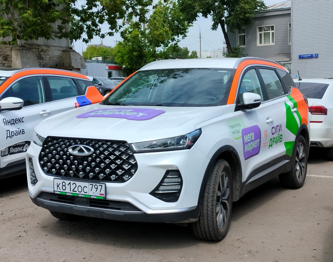 Москва, Chery Tiggo 7 № К 812 ОС 797