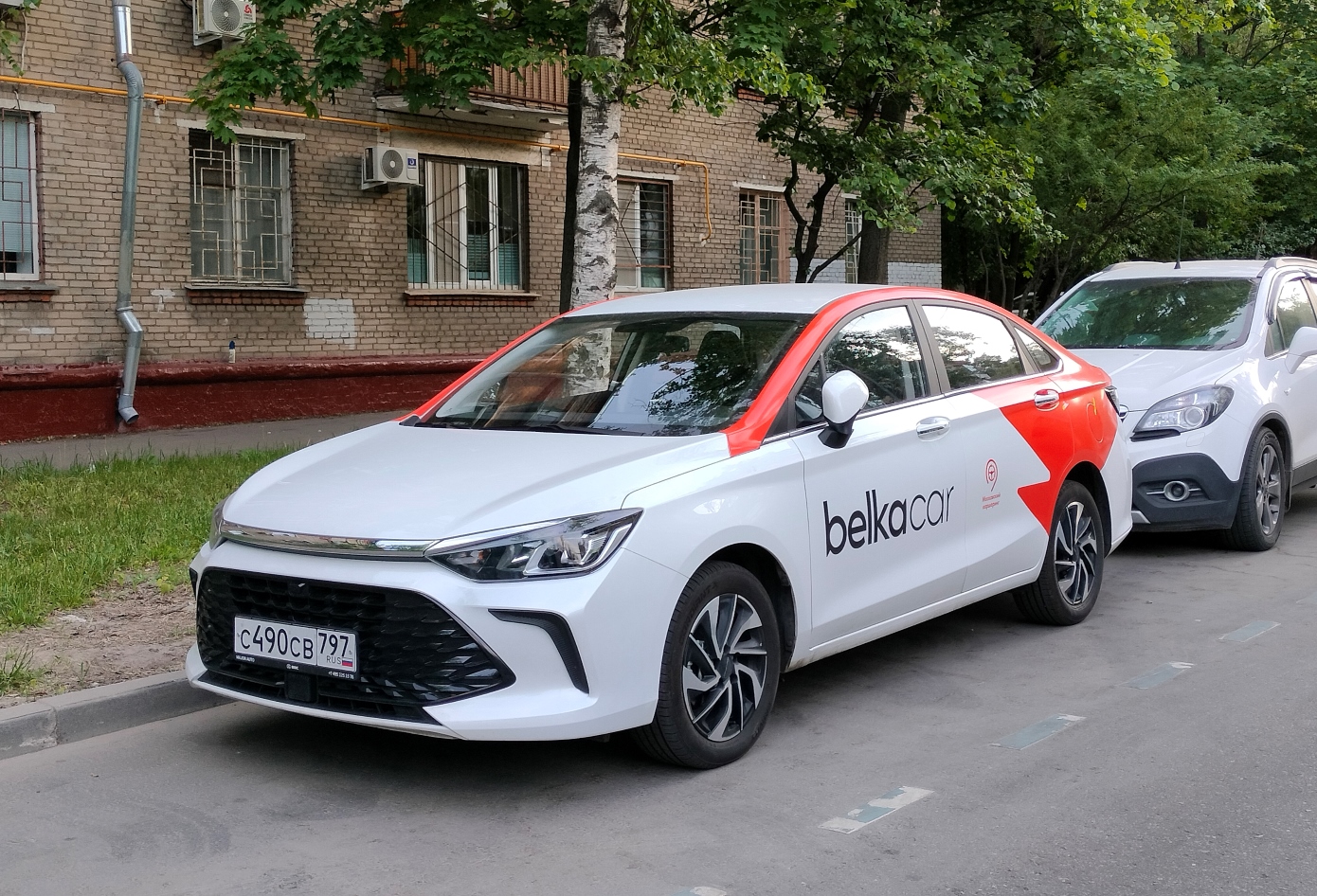 Москва, BAIC Beijing U5 № С 490 СВ 797