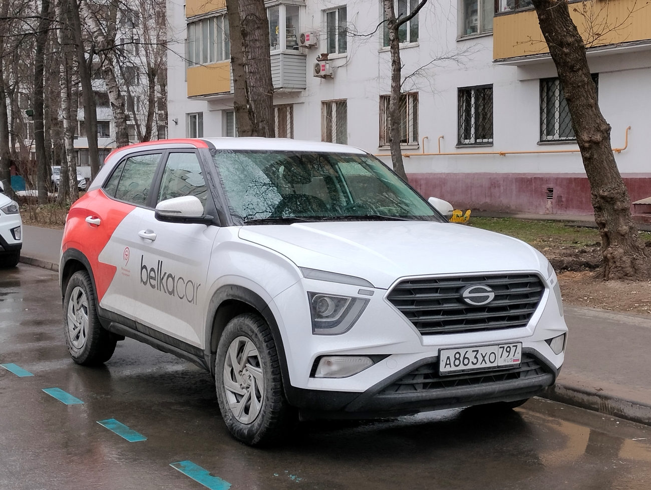 Москва, Solaris HC № А 863 ХО 797