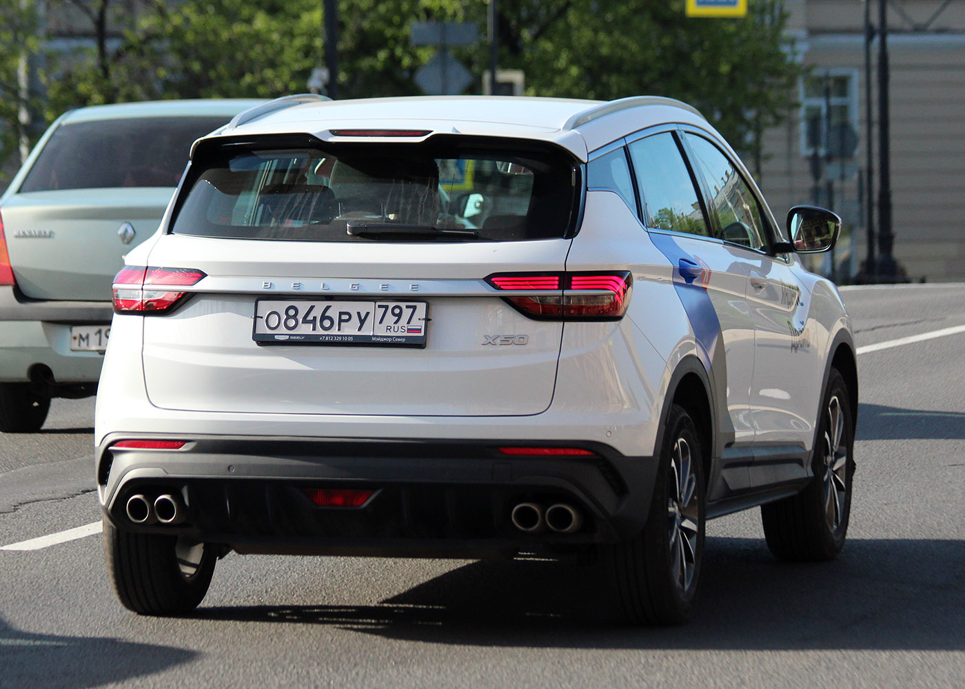 Санкт-Петербург, BelGee X50 № О 846 РУ 797