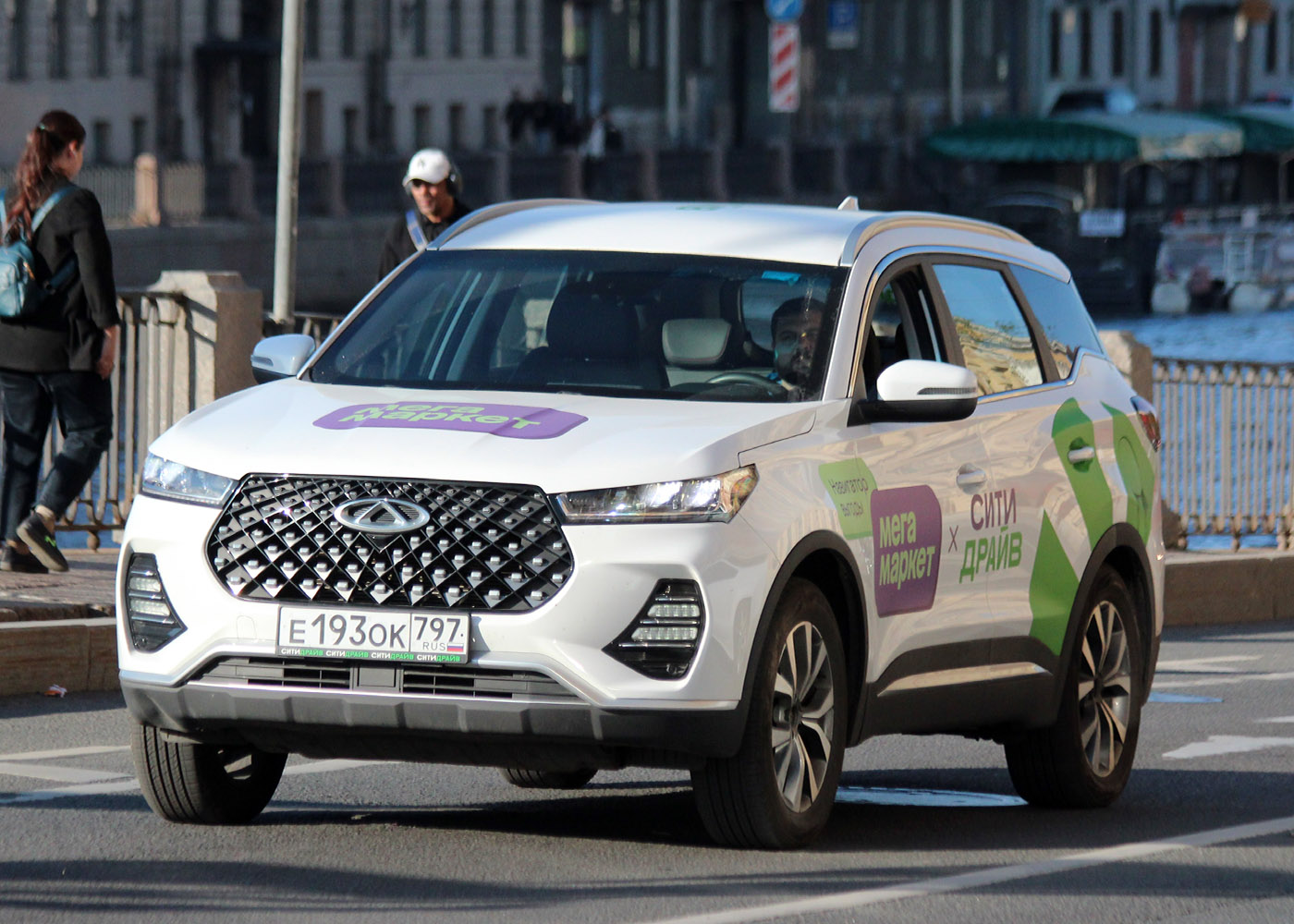 Санкт-Петербург, Chery Tiggo 7 № Е 193 ОК 797
