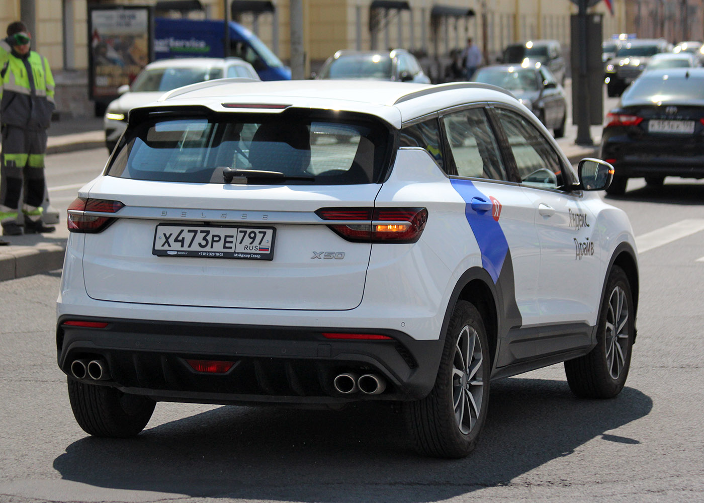 Санкт-Петербург, BelGee X50 № Х 473 РЕ 797