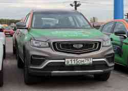 Москва, Geely Atlas № В 115 ОМ 797