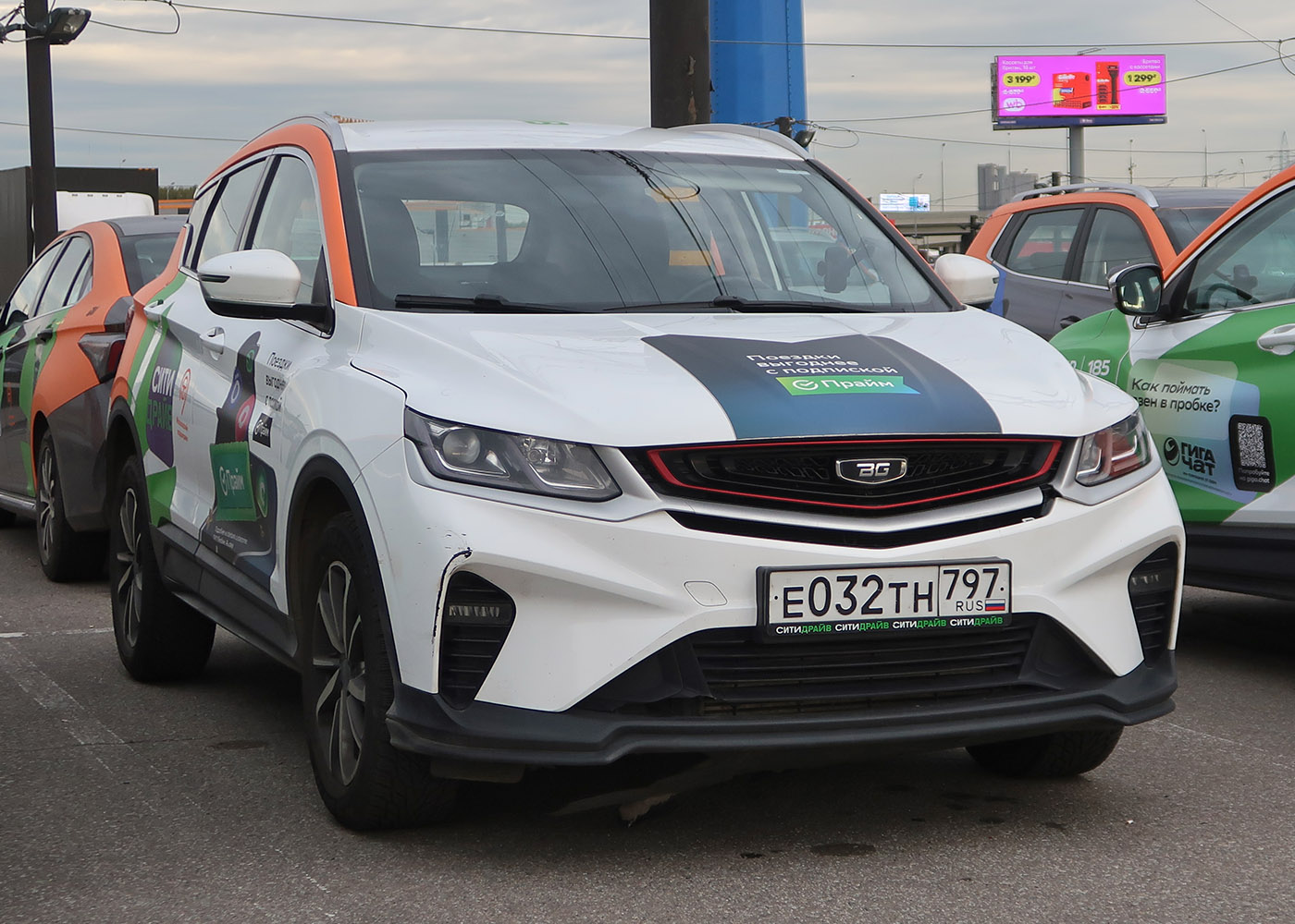 Москва, BelGee X50 № Е 032 ТН 797