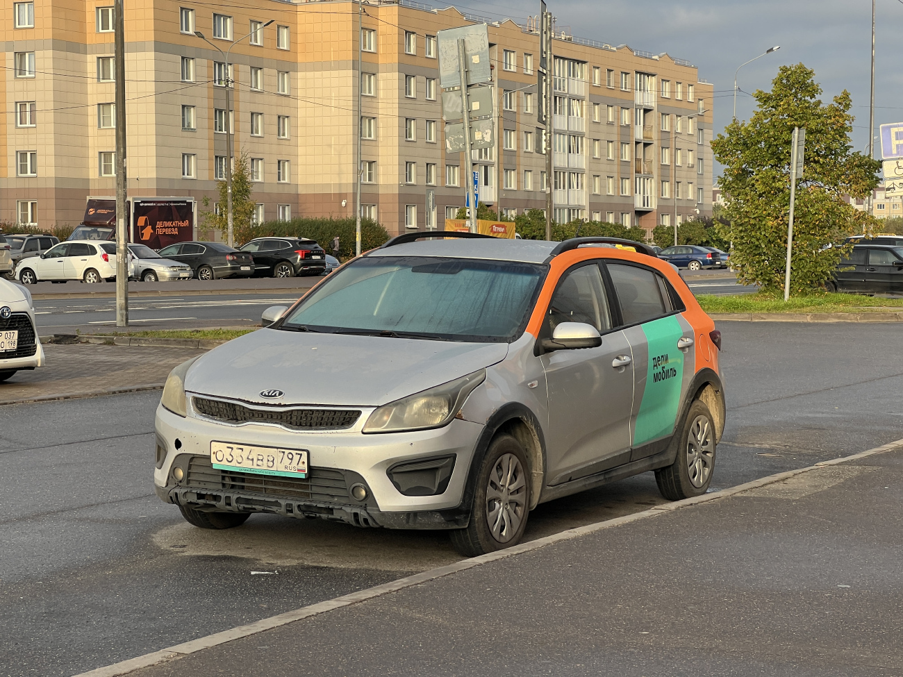 Санкт-Петербург, KIA Rio № О 334 ВВ 797
