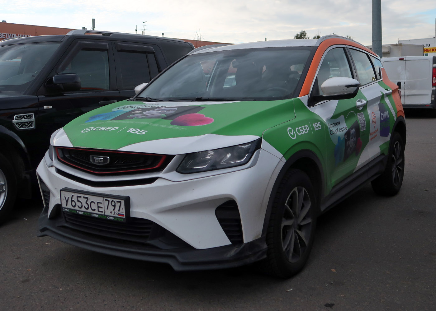 Москва, BelGee X50 № У 653 СЕ 797