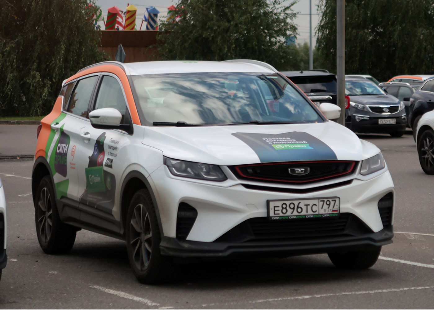 Москва, BelGee X50 № Е 896 ТС 797