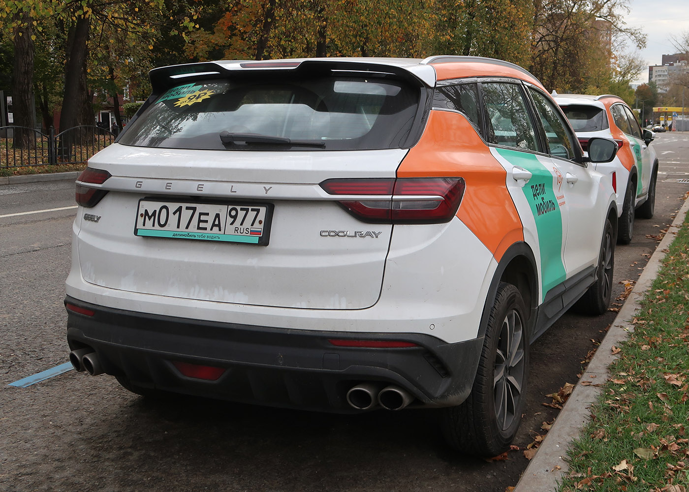 Москва, Geely Coolray № М 017 ЕА 977