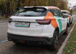 Москва, Geely Coolray № М 017 ЕА 977