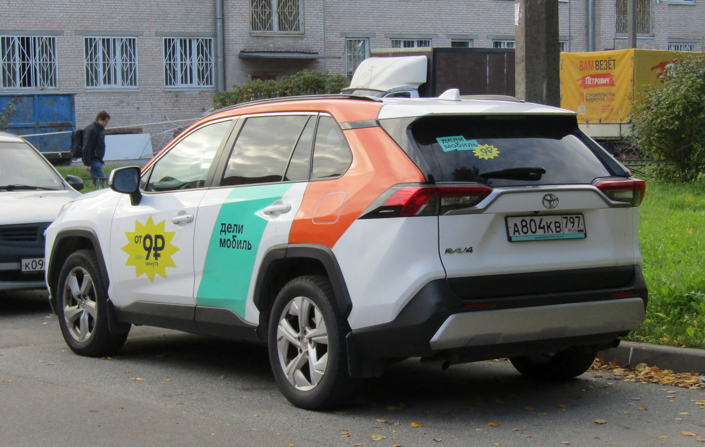 Санкт-Петербург, Toyota RAV4 № А 804 КВ 797
