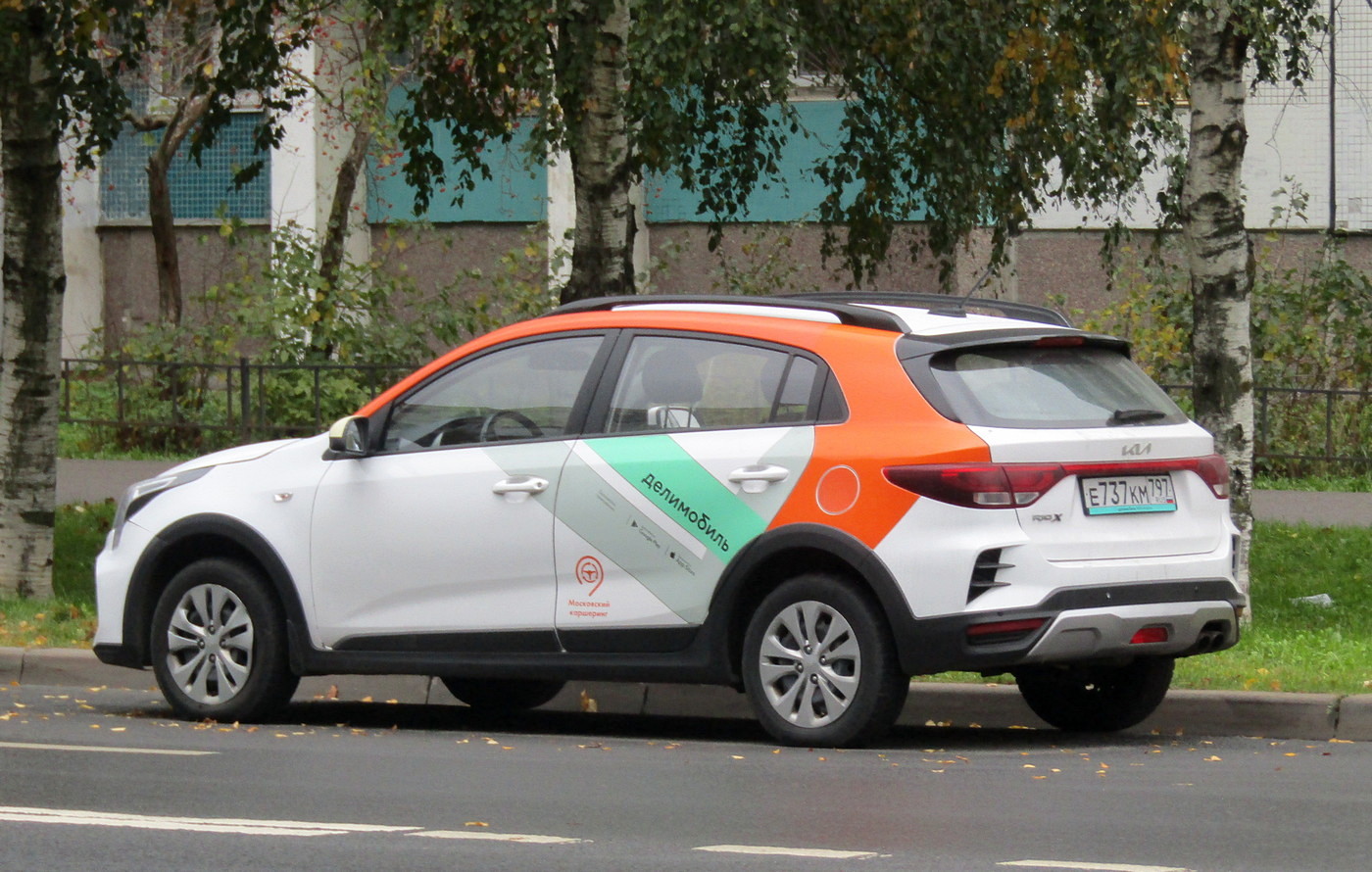 Санкт-Петербург, KIA Rio № Е 737 КМ 797