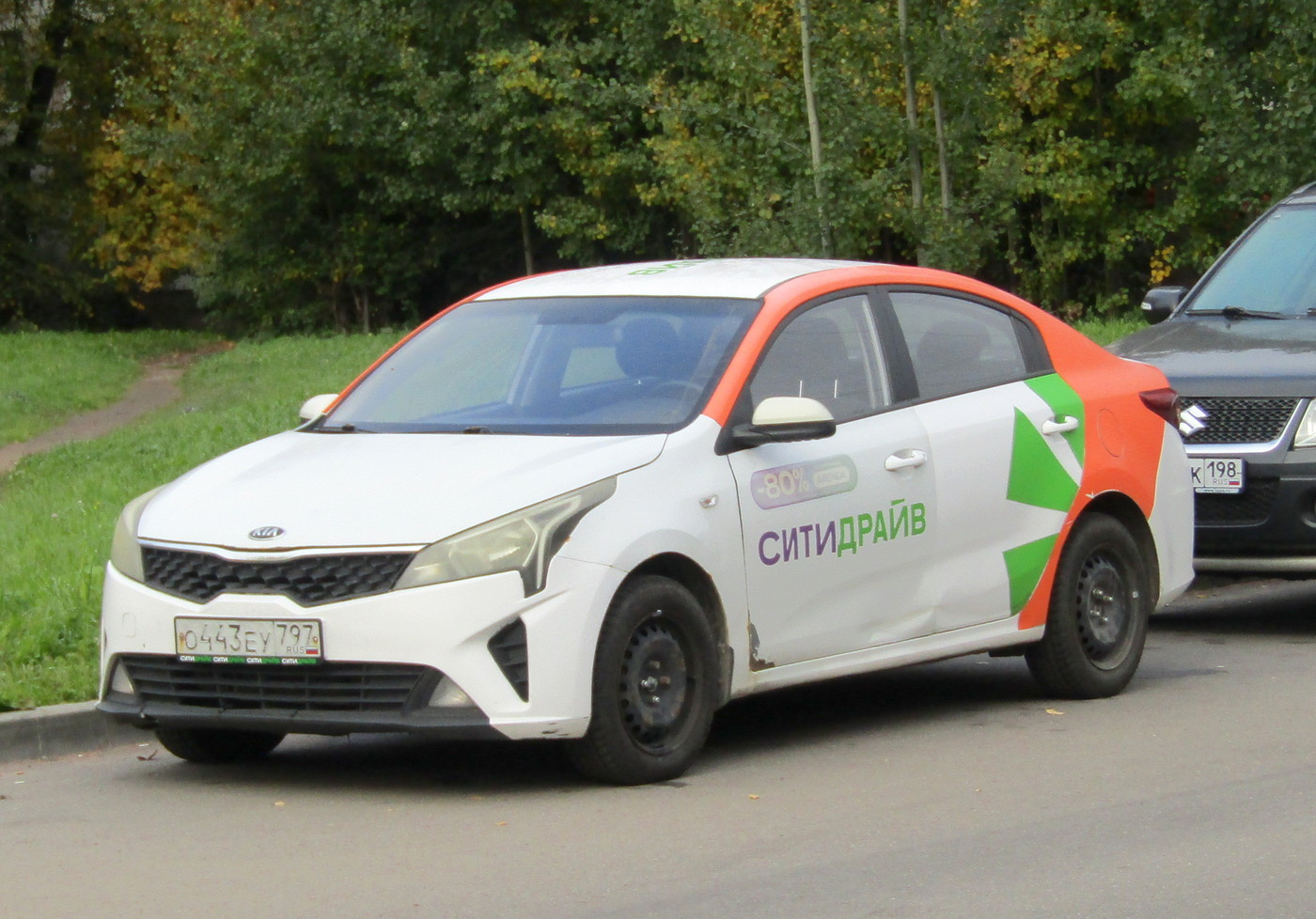 Санкт-Петербург, KIA Rio № О 443 ЕУ 797