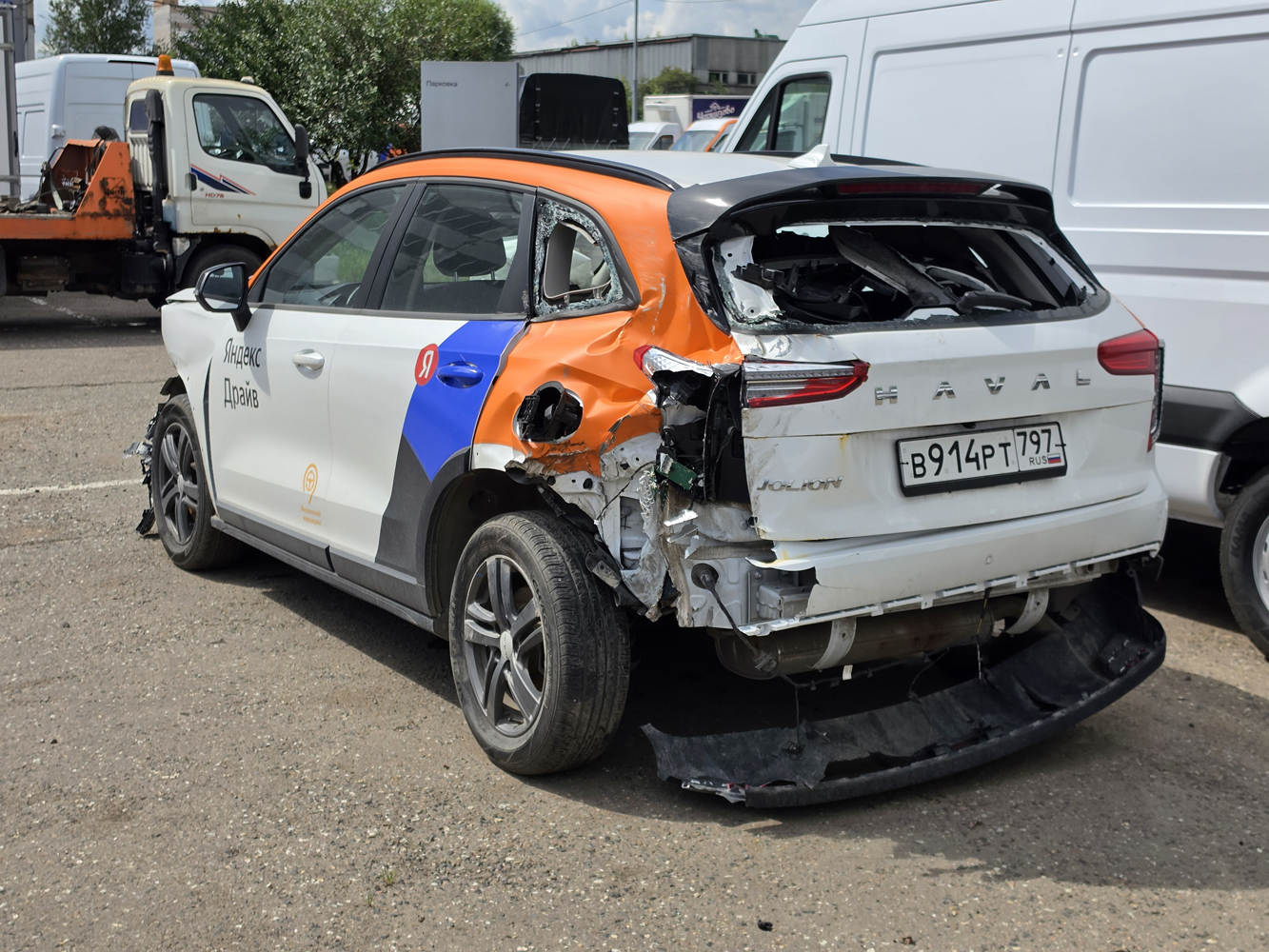 Москва, Haval Jolion № В 914 РТ 797