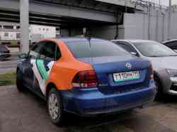 Москва, Volkswagen Polo № Т 110 РМ 799