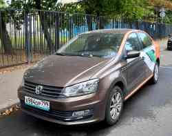 Москва, Volkswagen Polo № А 984 ОР 799