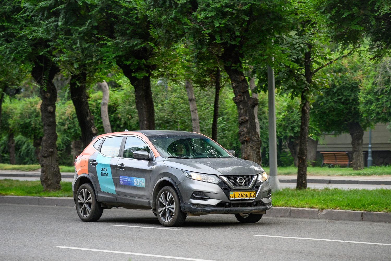 Алматы, Nissan Qashqai № L 3656 02