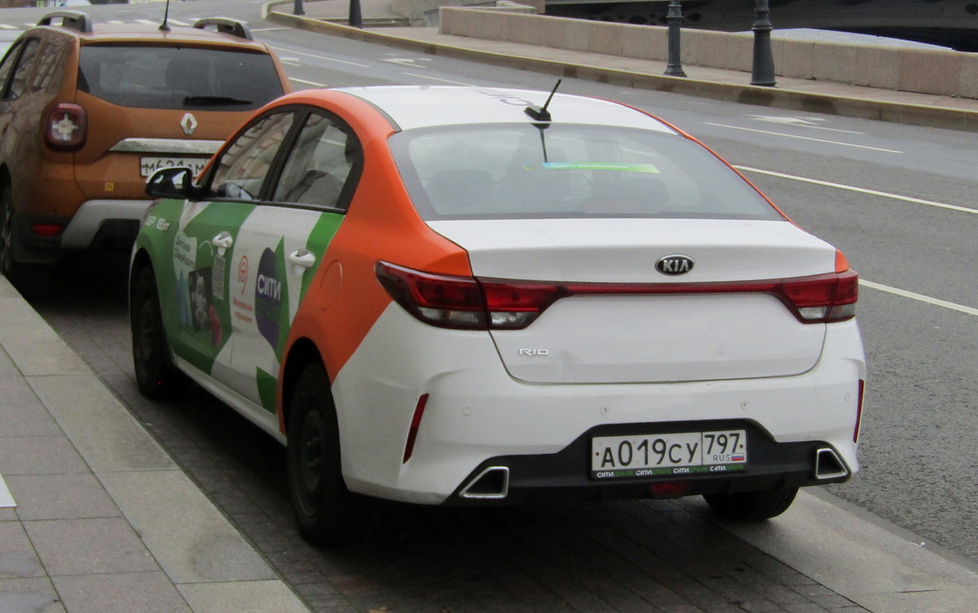 Санкт-Петербург, KIA Rio № А 019 СУ 797